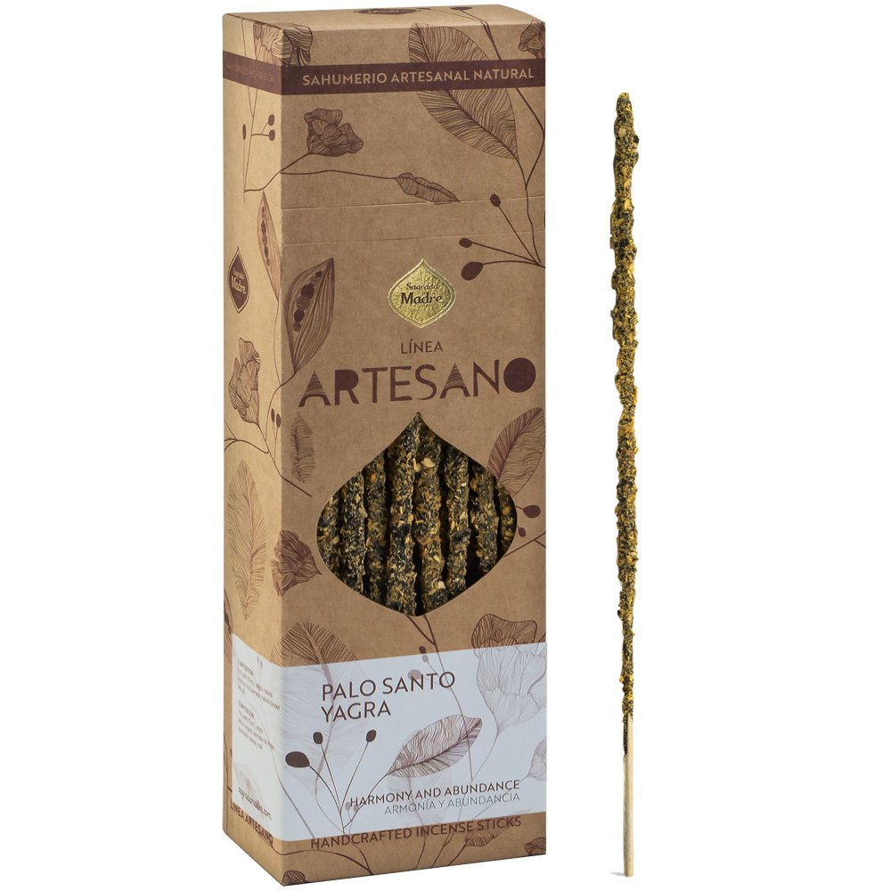 Sagrada Madre Incense Artesano Palo Santo - Yagra X30