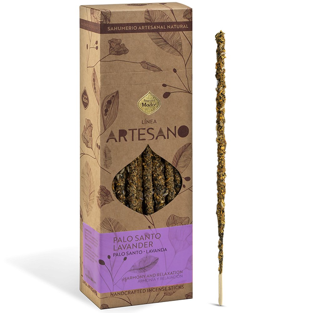 Sagrada Madre Incense Artesano Palo Santo -Lavander X30