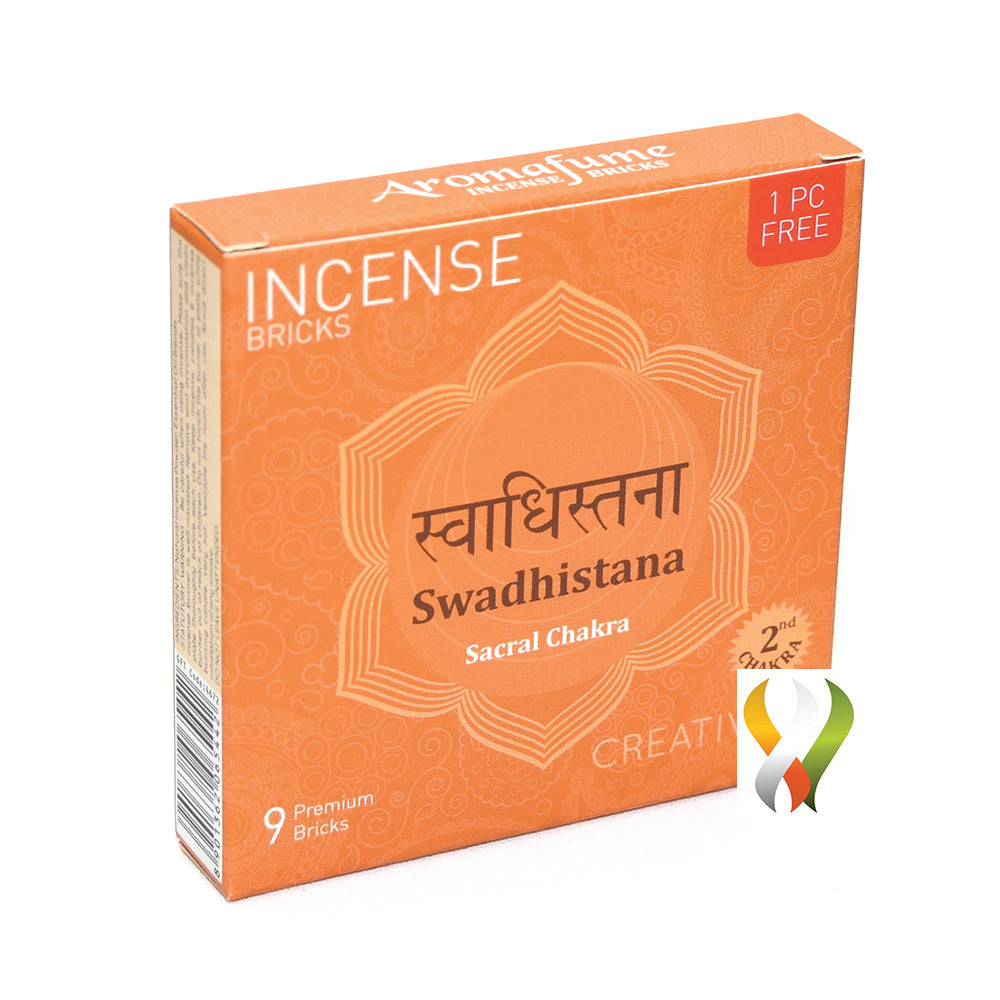 Swadishtana Chakra (Second)Incense Bricks