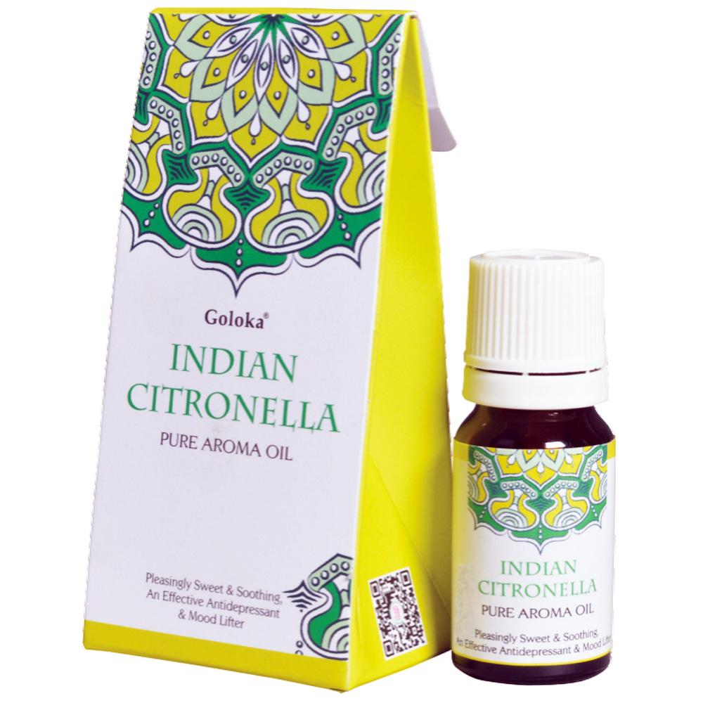 Goloka Indian Citronella Aroma Oil 10ml