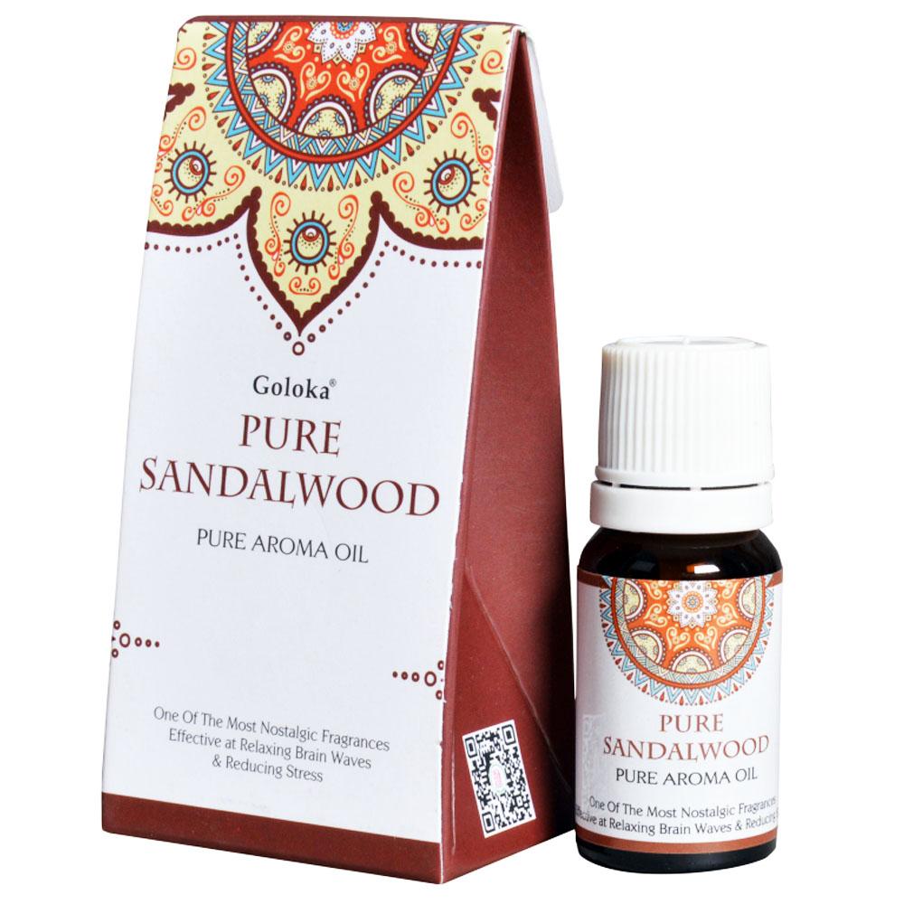 Goloka Pure Sandalwood Aroma Oil 10ml