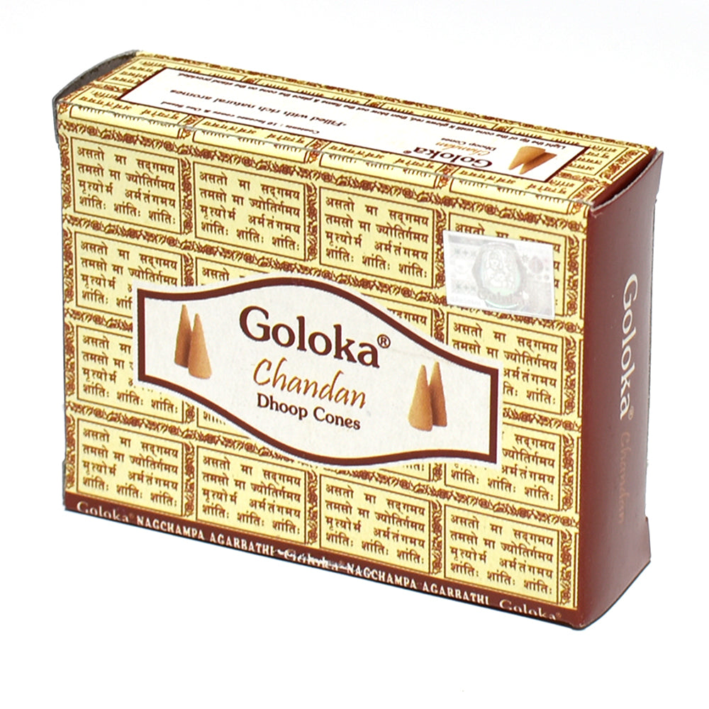 Goloka Incense Chandan Cones