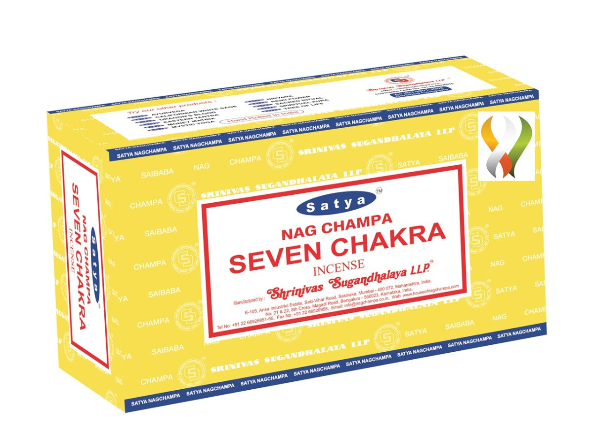 Satya Incense Seven Chakra 15g