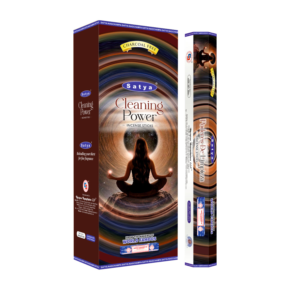 Satya Incense Cleaning Power Hexa - 20 Sticks