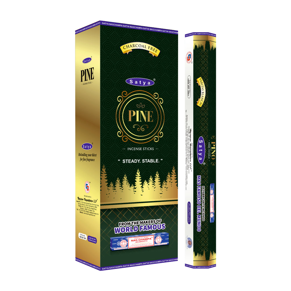 Satya Incense Pine Hexa - 20 Sticks