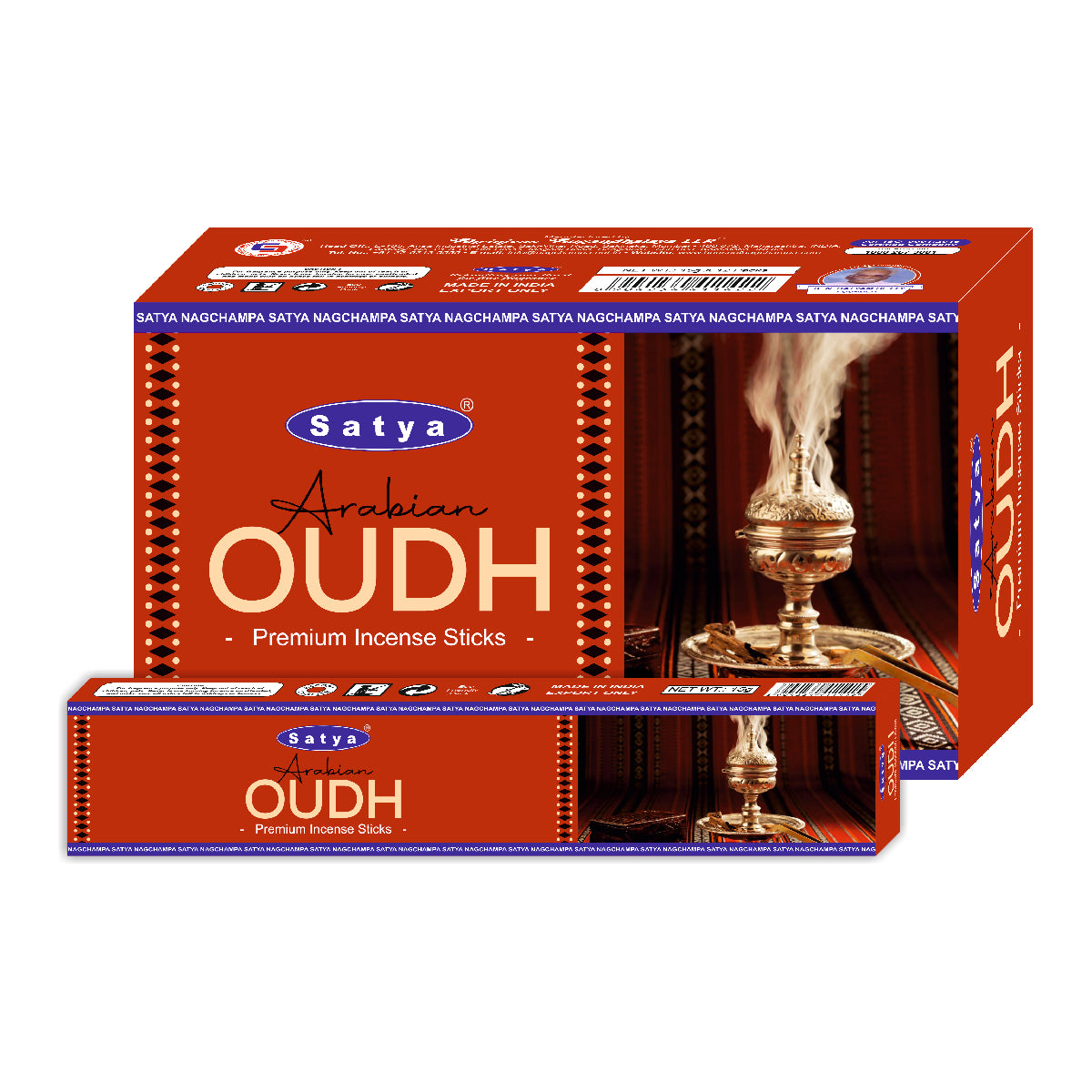 Satya Incense Premium Masala Arabian Oudh 15g