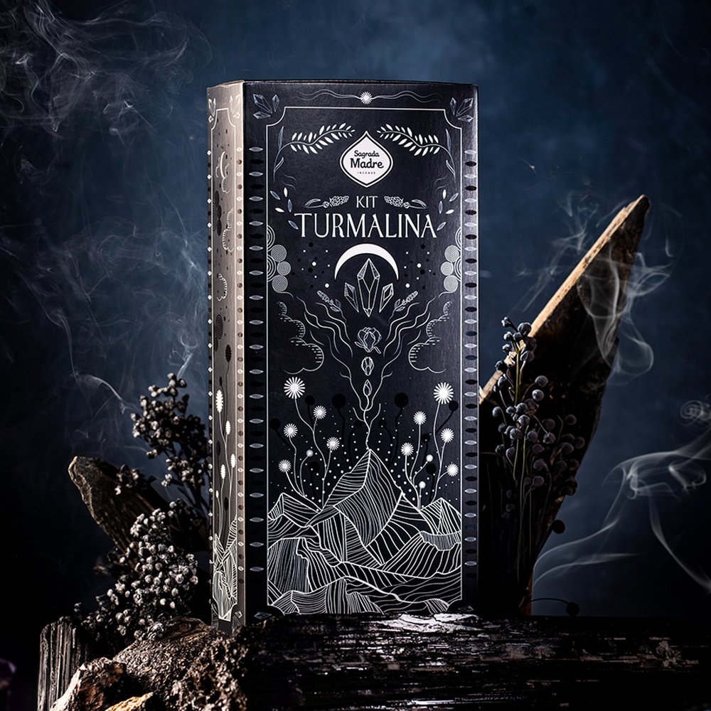Sagrada Madre Incense Kit Turmalina Protection