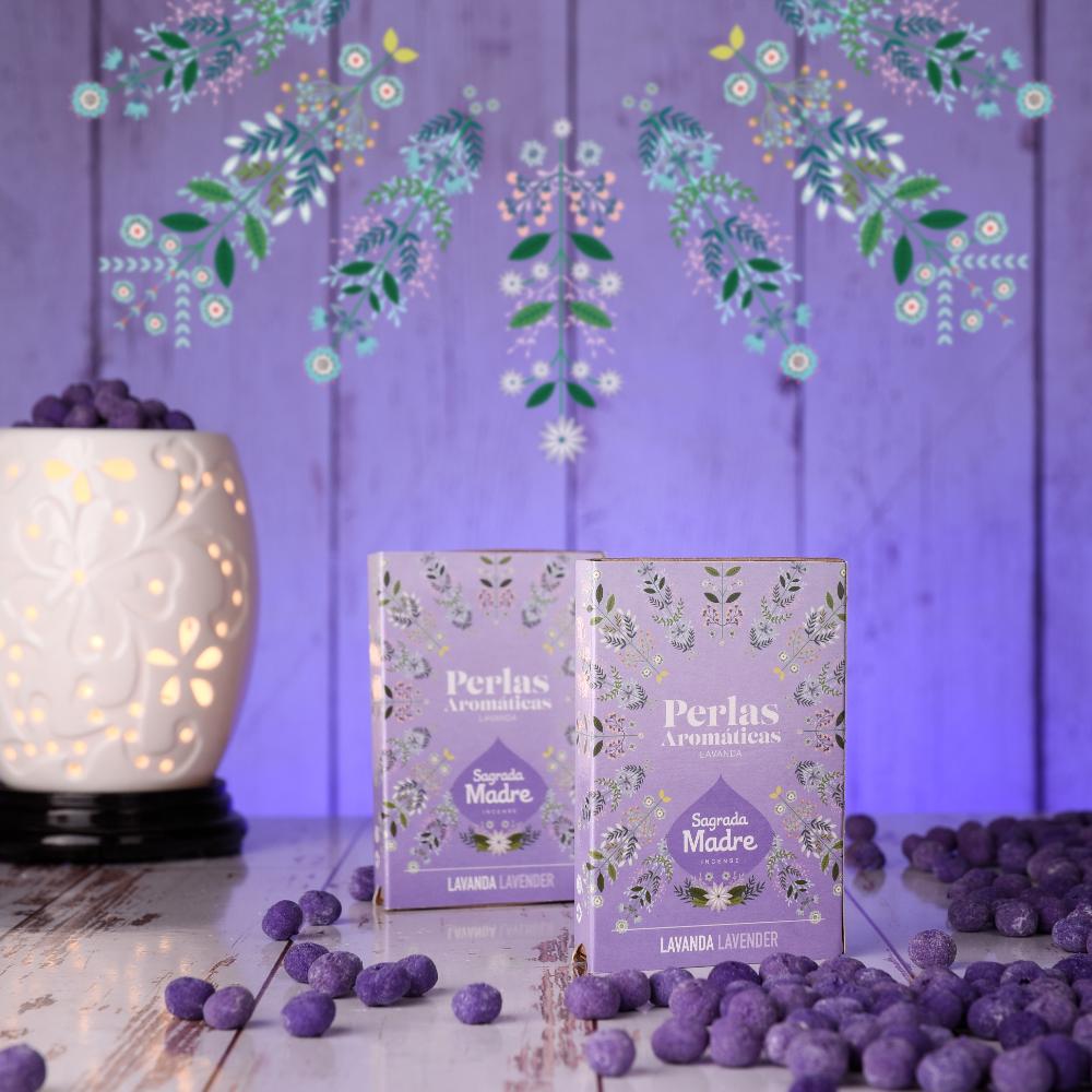 Sagrada Madre Incense Aromatics Pearls Lavender