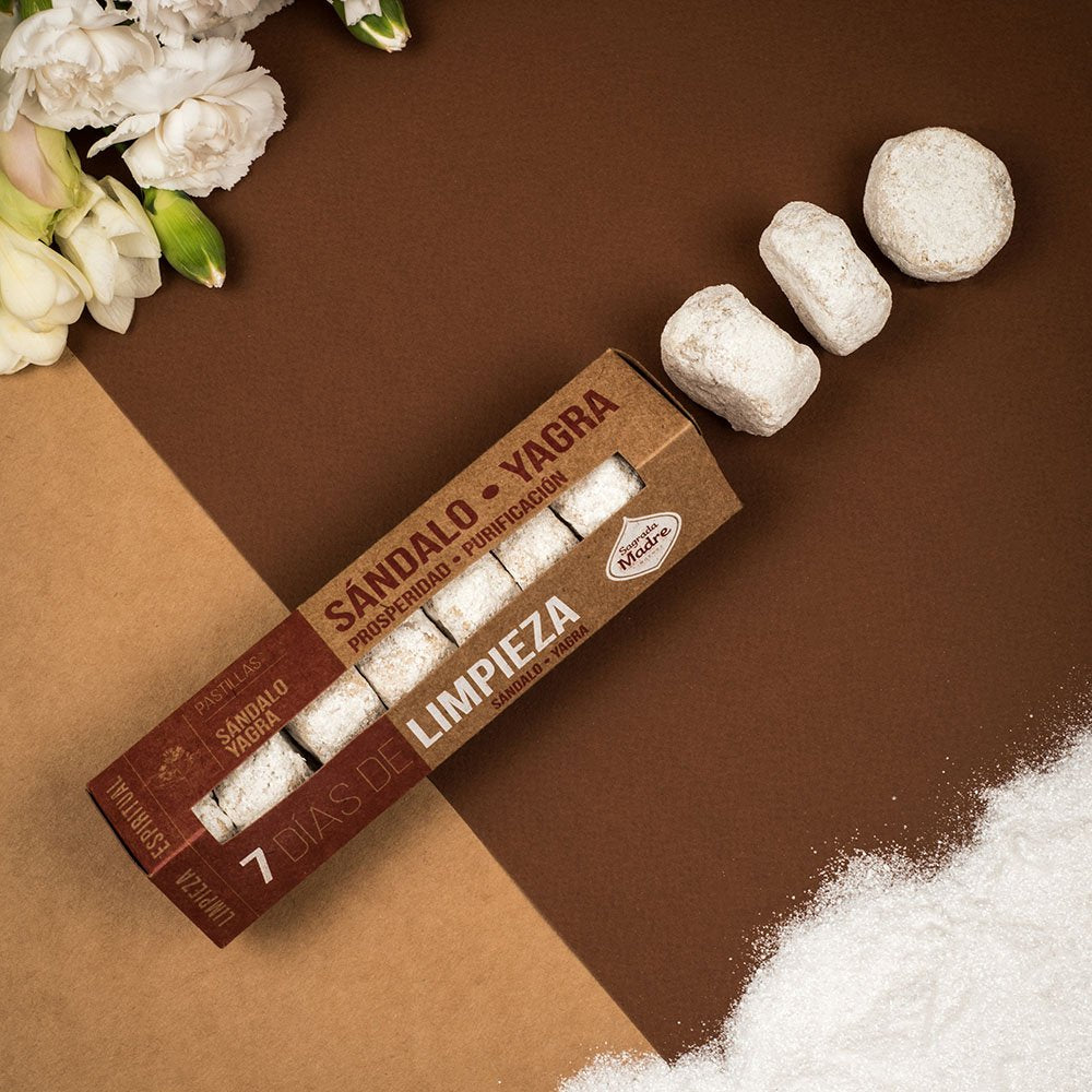 Sagrada Madre  7 Days Cleansing Tablets Sandal-Yagra