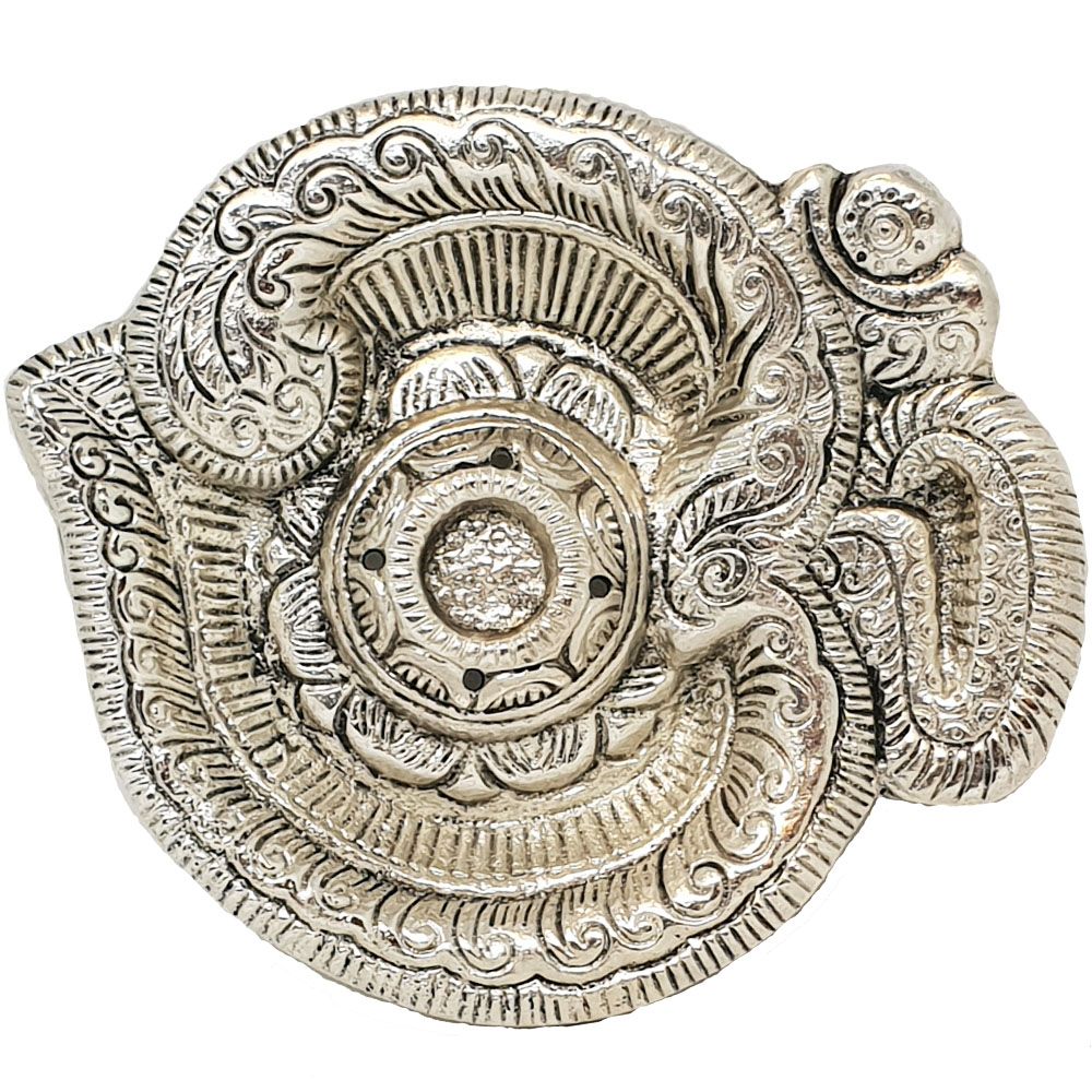 OM Aluminium Incense Burner - 10cm