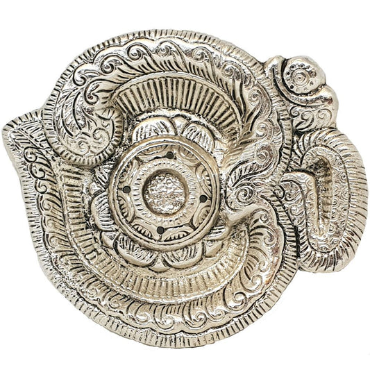 OM Aluminium Incense Burner - 10cm