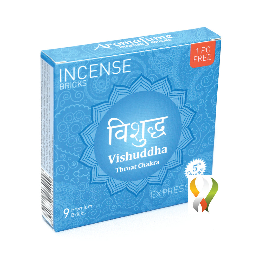 Vishuddha (Fifth Chakra) Incense Bricks