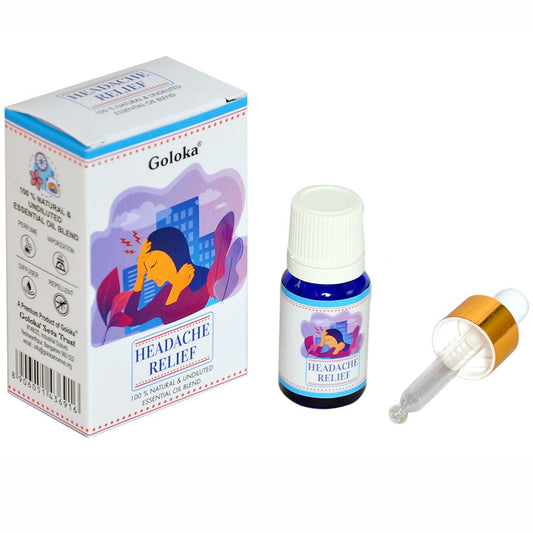 Goloka Essential Oil - Headache for Relief Oil 10ml