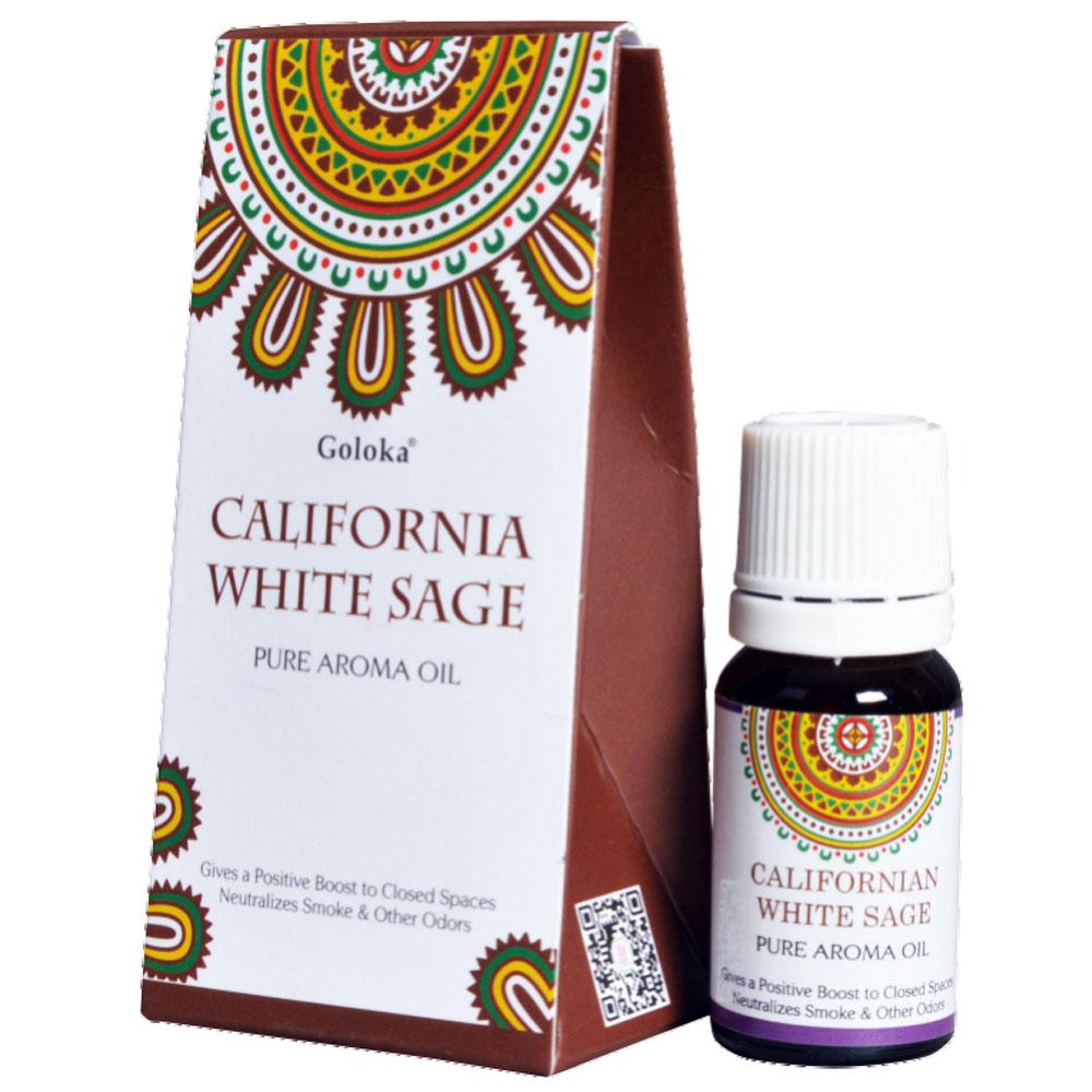 Goloka Californian White Sage Aroma Oil 10ml