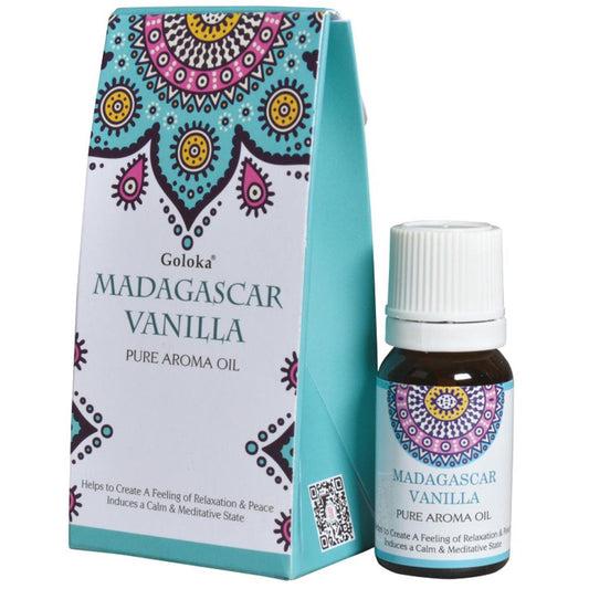 Goloka Madagascar Vanilla Aroma Oil 10ml
