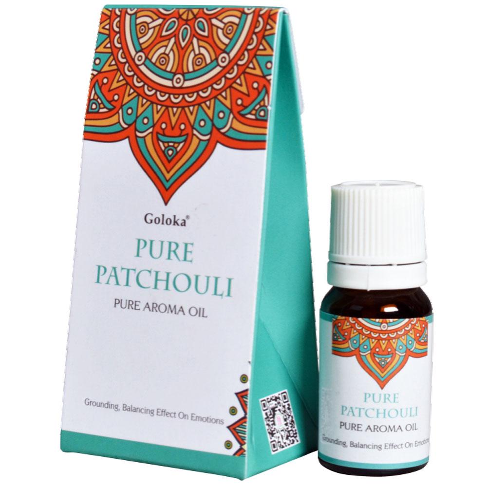Goloka Pure Patchouli Aroma Oil 10ml