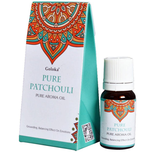 Goloka Pure Patchouli Aroma Oil 10ml