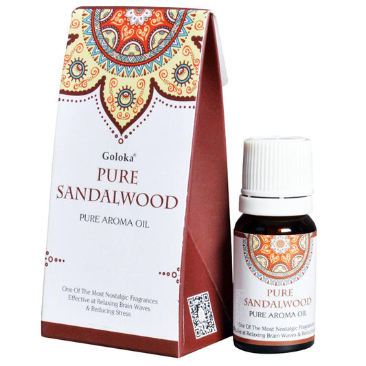 Goloka Pure Sandalwood Aroma Oil 10ml