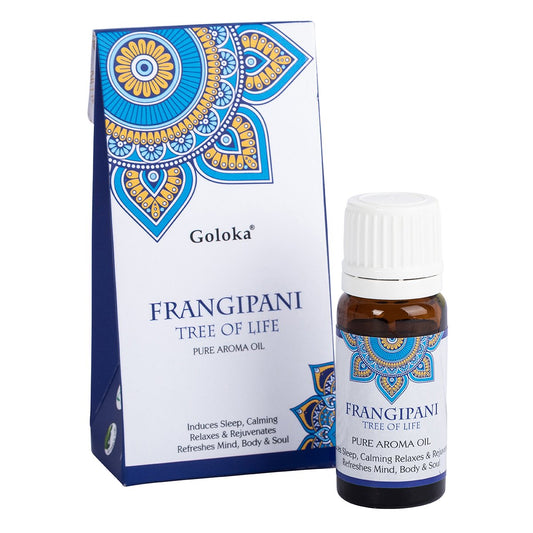 Goloka Frangipani Aroma Oil 10ml
