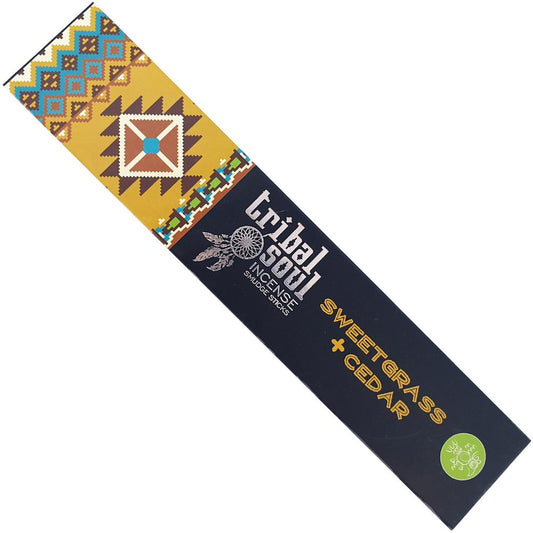 Tribal Soul Incense Sweetgrass & Cedar - 15g