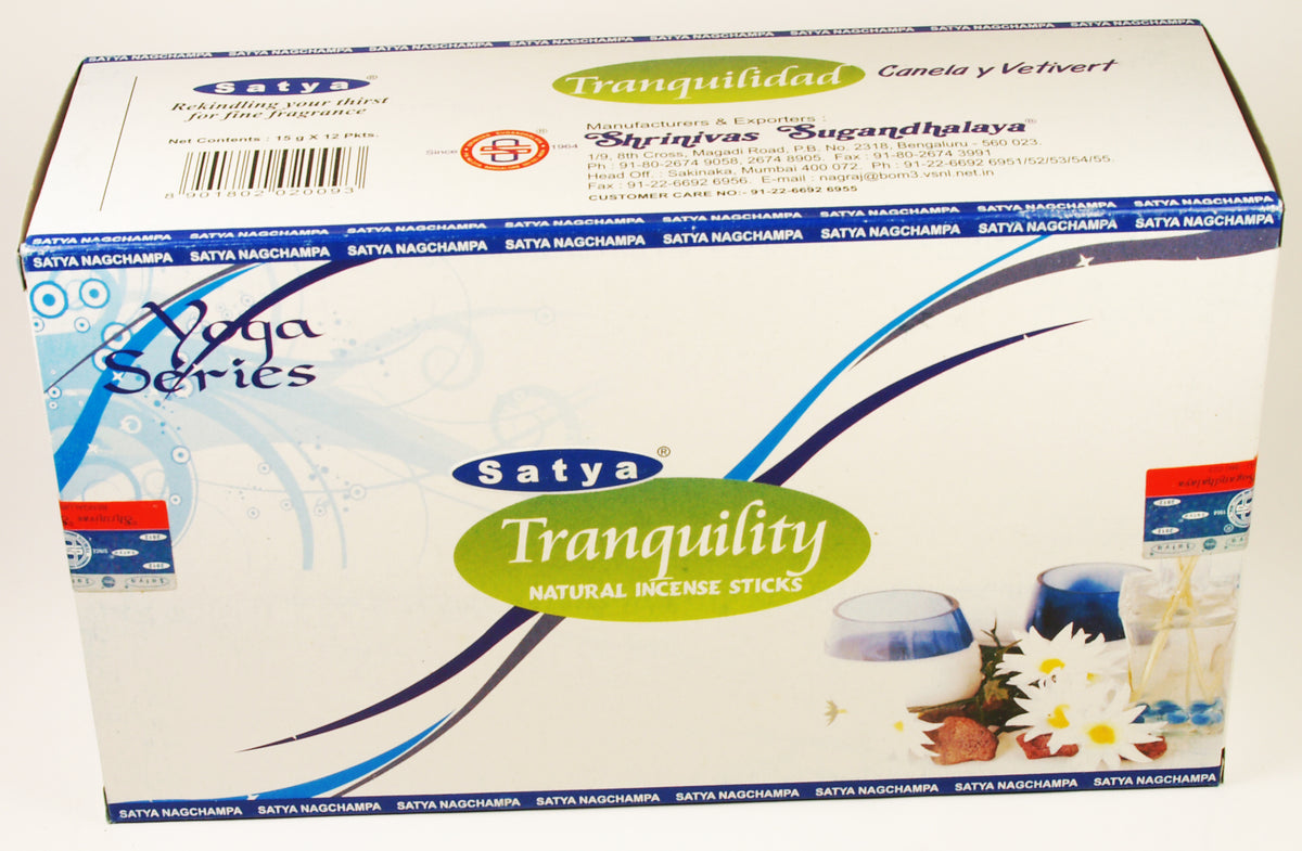 Satya Incense Tranquility 15g (Yoga Series)
