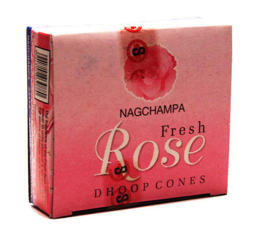 Satya Incense Fresh Rose Cones