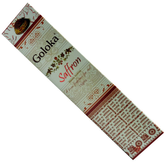 Goloka Incense Saffron 15g