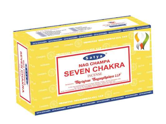 Satya Incense Seven Chakra 15g