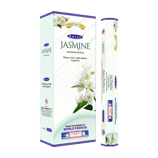 Satya Incense Jasmine Hexa - 20 Sticks