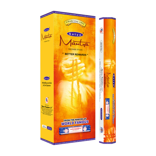 Satya Incense Mantra Hexa - 20 Sticks