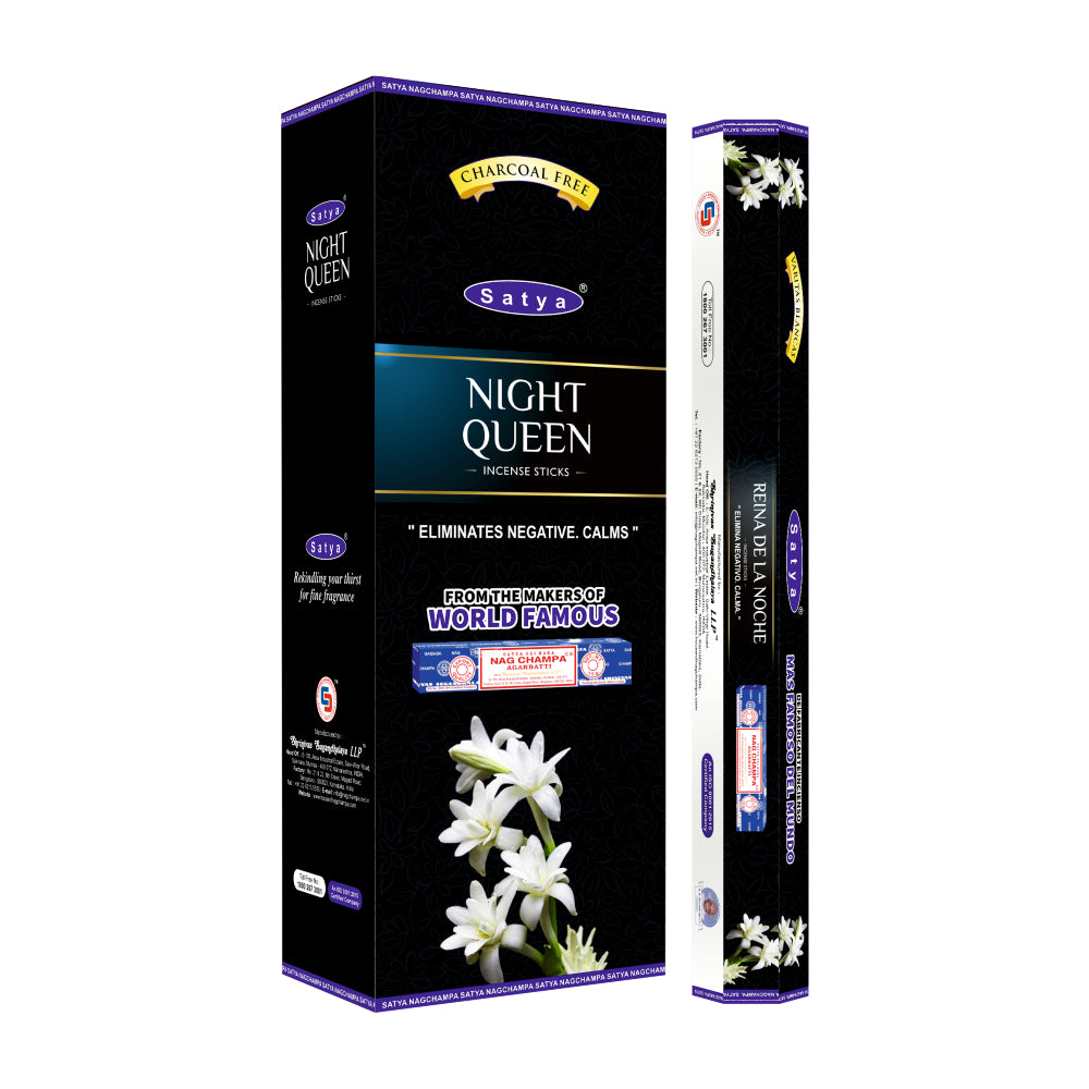 Satya Incense Night Queen  Hexa - 20 Sticks