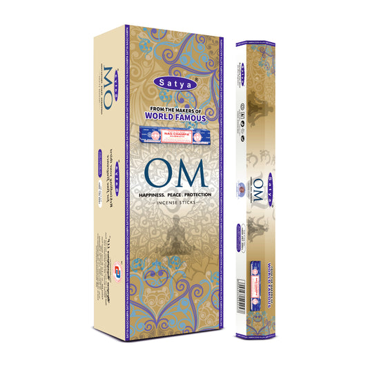 Satya Incense Om Hexa - 20 Sticks
