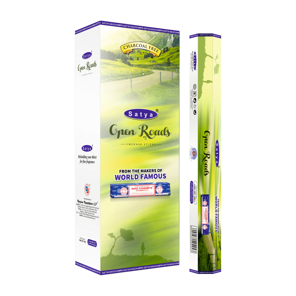 Satya Incense Open Roads Hexa - 20 Sticks