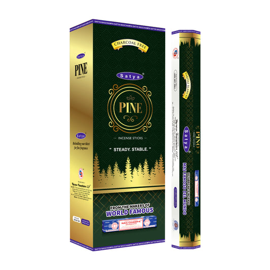 Satya Incense Pine Hexa - 20 Sticks