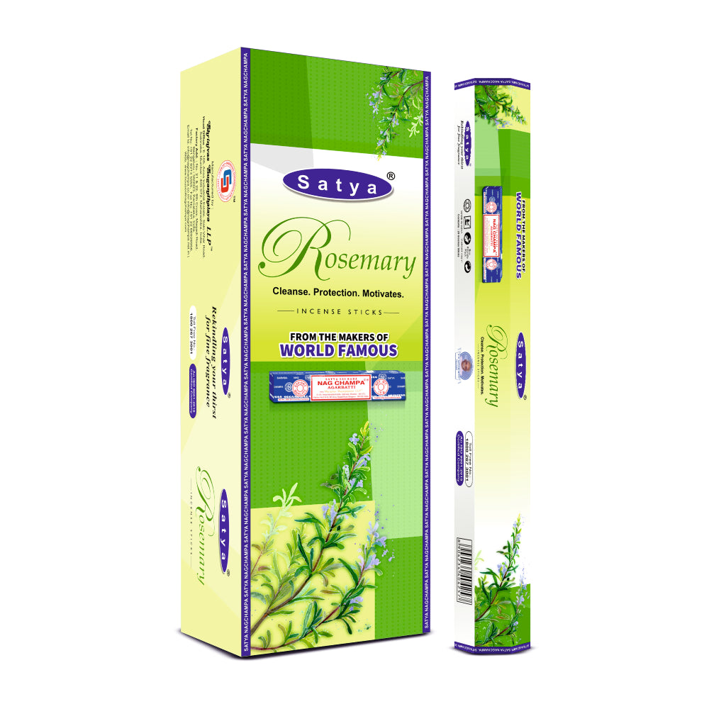 Satya Incense Rosemary Hexa - 20 Sticks