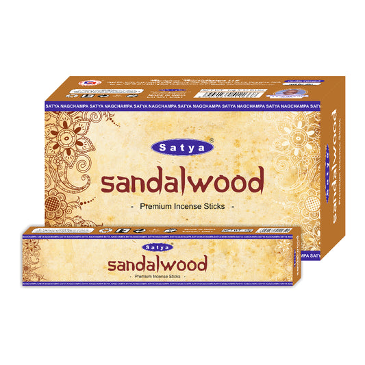 Satya Incense Premium Masala Sandalwood 15g