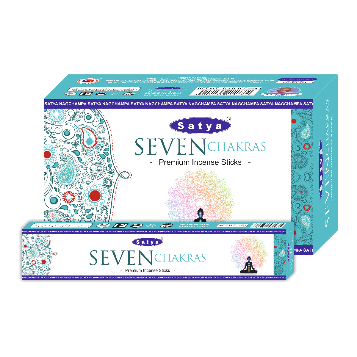 Satya Incense Premium Masala Seven Chakra 15g