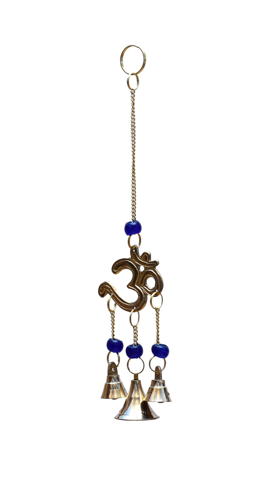 Hanging OM Brass Bells